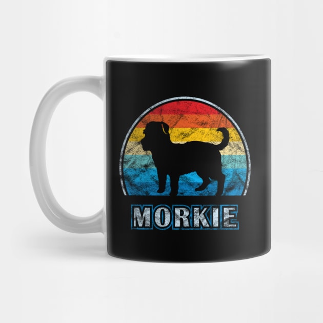 Morkie Vintage Design Dog by millersye